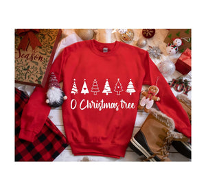 O Christmas Tree Crewneck Sweatshirt